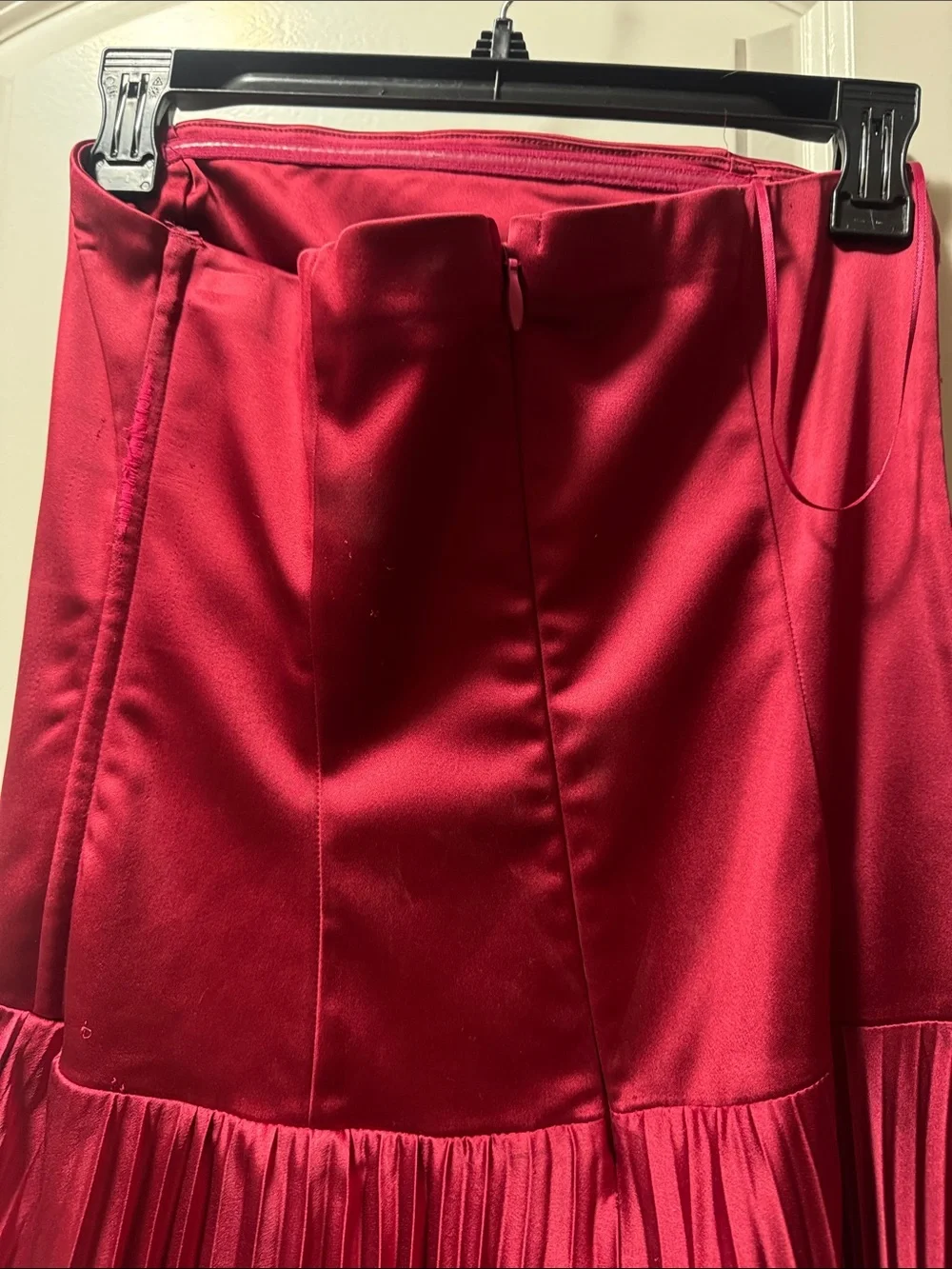 Abercrombie Strapless Pleated Dress